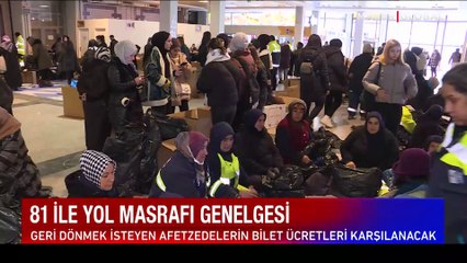 İçişleri Bakanlığı'ndan 81 il valiliğine "Afetzede" genelgesi