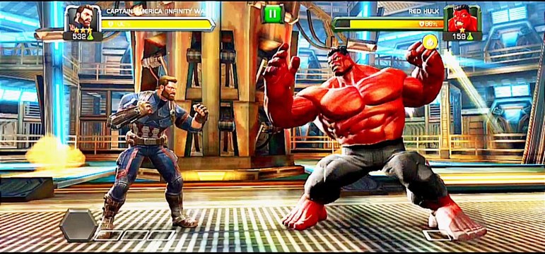 Captain america Vs Red Hulk fighting video ✌️// Red Hulk is a very powerful character