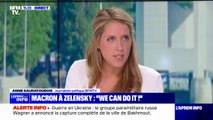 G7: Emmanuel Macron a mis à disposition un avion français pour le transport de Volodymyr Zelensky