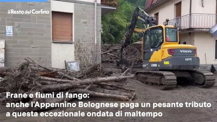 Video alluvione a Bologna: le frazioni di Allocco e Vado