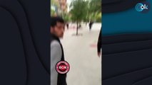 Cazan a dos marroquíes intentando robar a una turista en plena calle en Barcelona