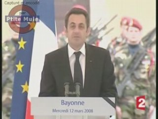 N. Sarkozy aux obsèques de Gilles Polin