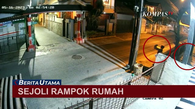 Terekam CCTV, Sepasang Kekasih di Medan Tengah Beraksi Rampok Rumah