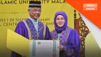 Agong berkenan terima PhD dalam kepimpinan daripada UIAM
