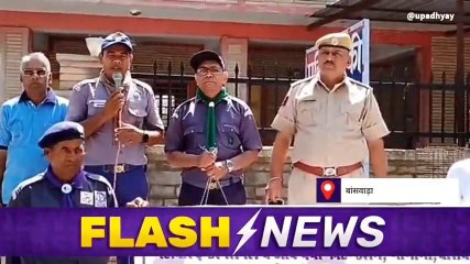 बांसवाड़ा : माता त्रिपुरा सुंदरी मंदिर परिसर में जीव रक्षा का उद्देश्य लेकर बांधे सकोरे