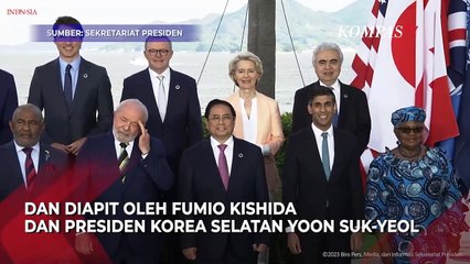 Video herunterladen: Momen PM Jepang Panggil Jokowi Saat Sesi Foto Bersama di KTT G7