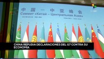 teleSUR Noticias 11:30 20-05: China rechaza declaración del G7 sobre asuntos internos