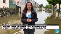 Informe desde Lugo: alerta roja en Emilia-Romaña por las inundaciones