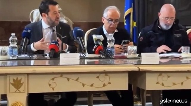 Maltempo, Salvini: 99% di politica e sindacato ? compatto