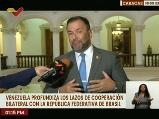 Brasil y Venezuela refuerzan unión bilateral para avanzar en nuevos proyectos de cooperación