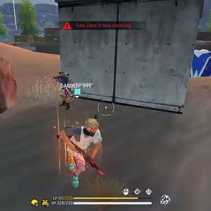 Free fire Max solo vs scord gameplay in free fire Max 