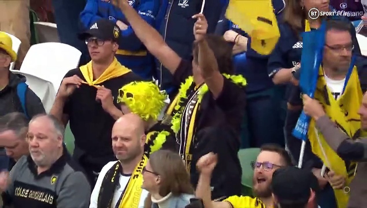 Post Match Interviews and Scenes Leinster vs La Rochelle 2023-05-20