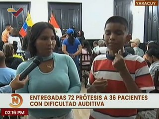 Entregan más de 300 ayudas técnicas que dan respuestas al reporte del 1x10 en el estado Yaracuy
