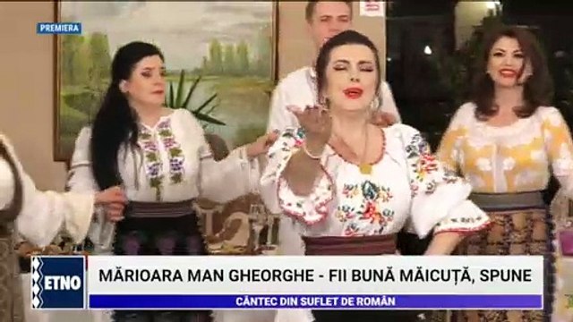 Mariana Man Gheorghe - Fii buna maicuta, spune (Cantec din suflet de roman - ETNO TV - 20.05.2023)