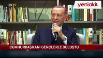 Genç kızın verdiği İmam Şafi örneği Cumhurbaşkanı Erdoğan'ı mest etti