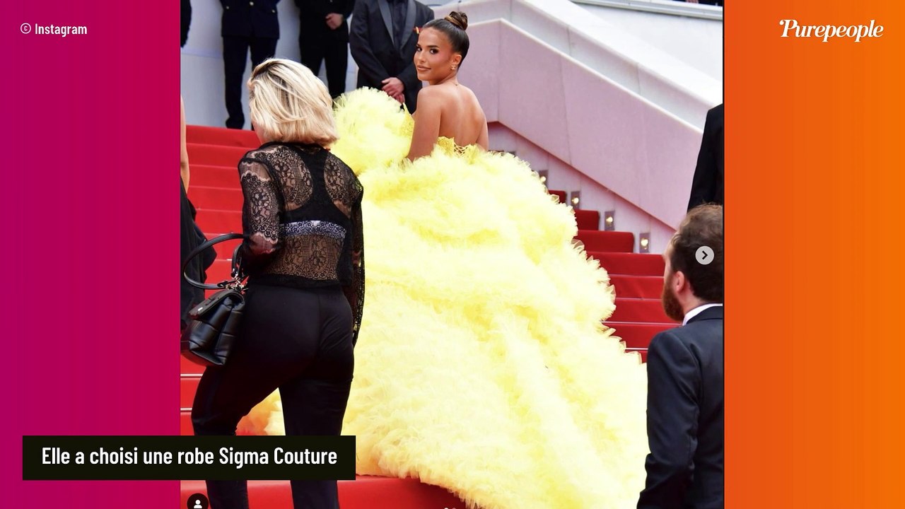 Poupette Kenza attaquée à Cannes : Sa robe comparée à une "éponge", elle réagit cash