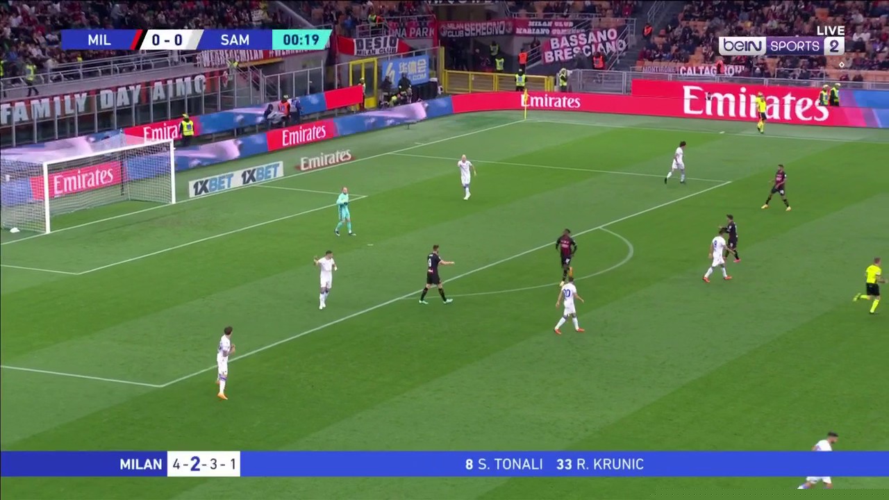 AC Milan v Sampdoria