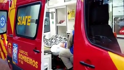 Homem fica ferido ao cair de moto na PR-180