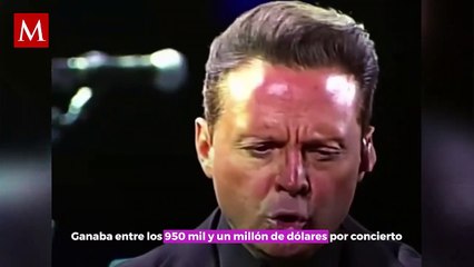 Cuánto cobra Luis Miguel por concierto
