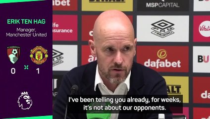 Ten Hag stresses Champions League hopes in Man United's hands