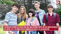 Una décima parte de los adolescentes mayores desea cambiar de sexo