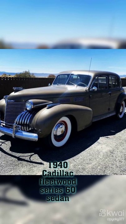 1940 Cadillac Fleetwood Series 60 Sedan