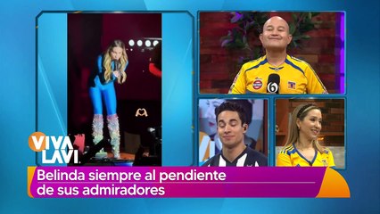 Belinda detiene concierto para defender a fan