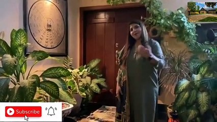 shagufta ijaz, beautiful home tour video.. _hibiscus_ _sparkles_ _heart_️ ( 360 X 640 )