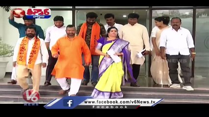 Kamma Association Doing Some Changes In Sr NTR Statue After High Court Stay | Khammam | V6 Teenmaar
