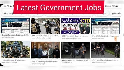 Download Video: Latest Police Jobs 2023 – New Government Jobs in Pakistan