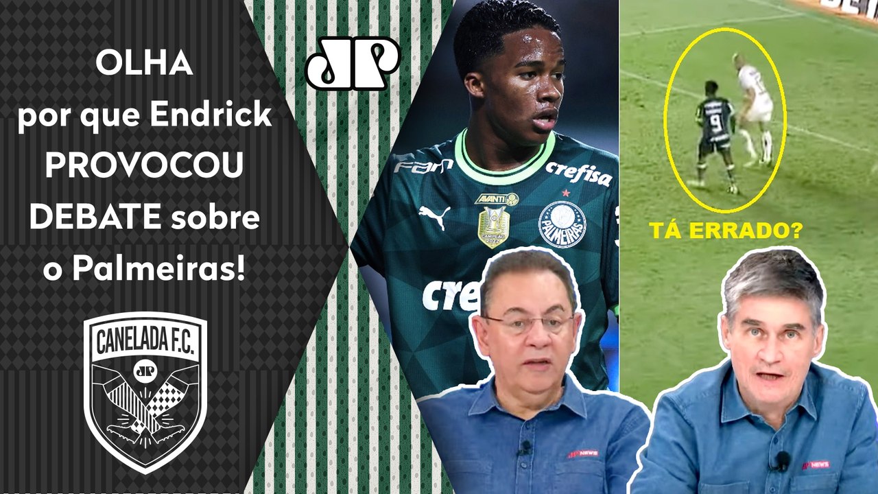 "EU NÃO FARIA MAIS ISSO, cara! Pra mim, o Endrick TEM que..." OLHA o que FOI DEBATIDO no Palmeiras!