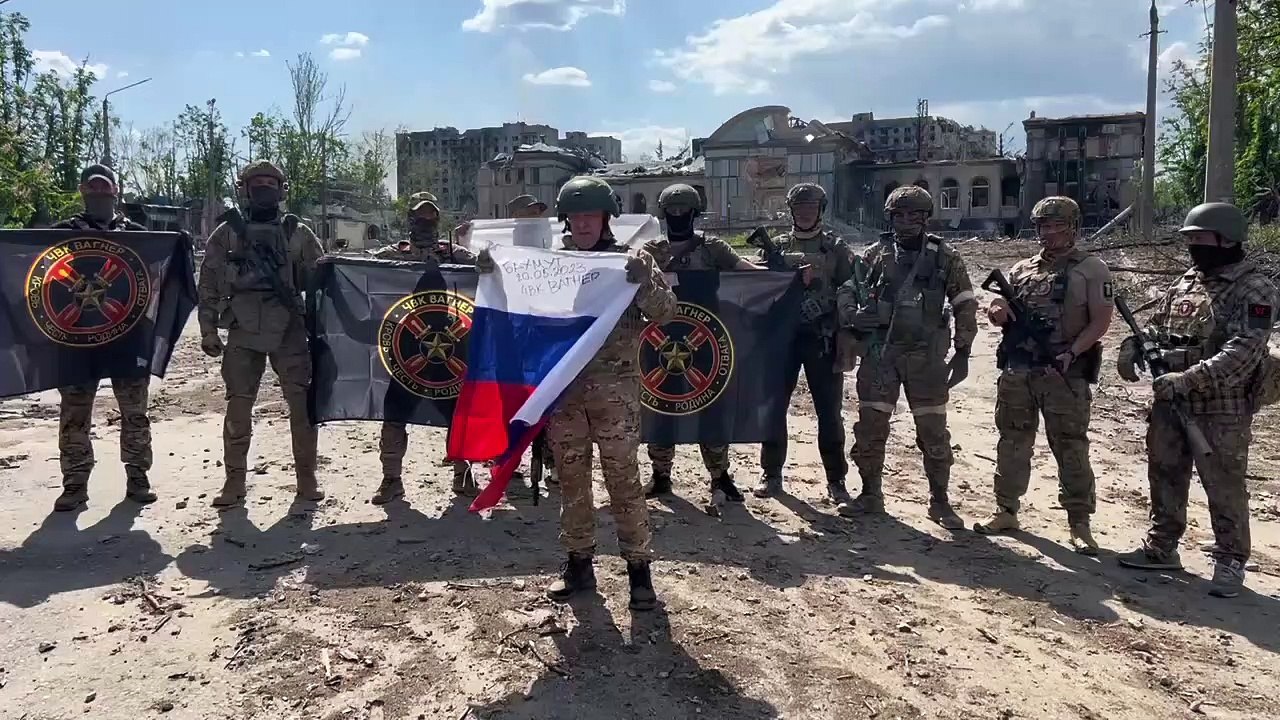 20 мая 2023 года в 12 часов был полностью взят Бахмут