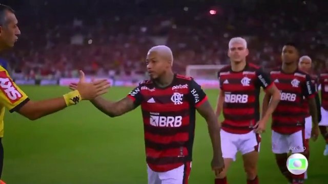Campeonato Brasileiro 2022 Flamengo x Corinthians (35ª rod) com Luís Roberto (Globo) 1º tempo