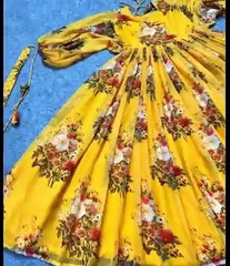 beautiful frock design idea #dressdesign #frockdesign #summerdresses #youtubeshort