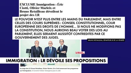 Immigration : Les Républicains dévoilent ses propositions