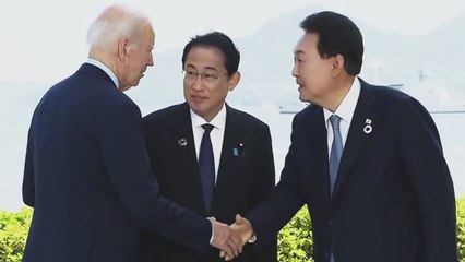 잠시 후 한미일 정상회담...젤렌스키 대통령과도 회담 / YTN