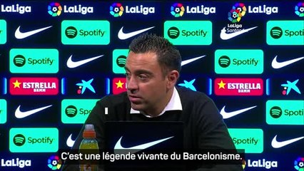 Barcelone - Xavi : “Busquets est une légende”