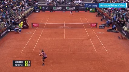 Medvedev beats Tsitsipas, to face Rune in Rome final