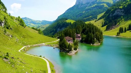 Switzerland 4K Scenic Relaxation Film With Calming Music