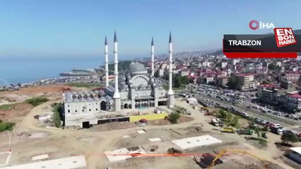 Doğu Karadeniz’in en büyük camisinin 2024 yılı Ramazan ayında açılması planlanıyor