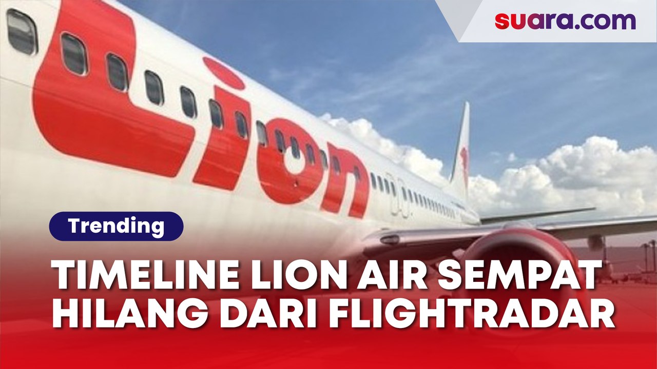 Timeline Lion Air Rute Makassar-Kendari sempat Hilang dari Flightradar24