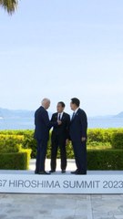 G7서 ‘한·미·일 케미’ 과시…바이든 “워싱턴서 다시 보자”