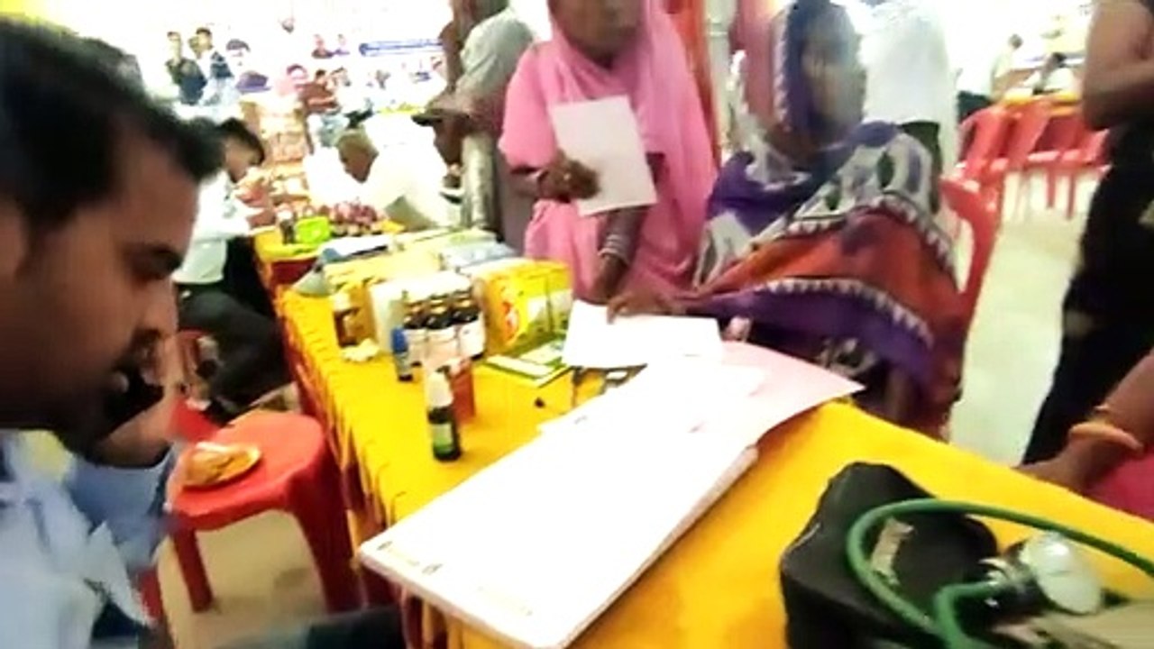 Video: निशुल्क शिविर में 575 मरीजों ने कराया इल...