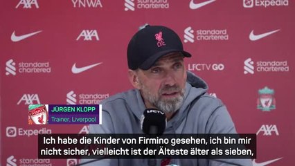 Klopp über Firmino: "Eine wunderbare Geschichte"