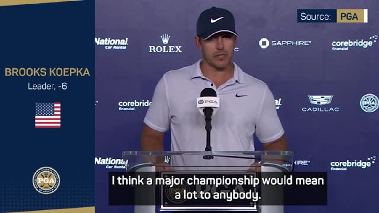 Koepka eyes Woods and Nicklaus PGA Championship record