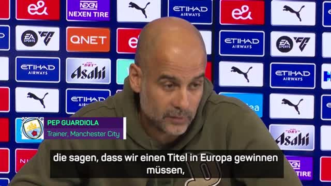 Guardiola: 'Müssen die Champions League gewinnen'
