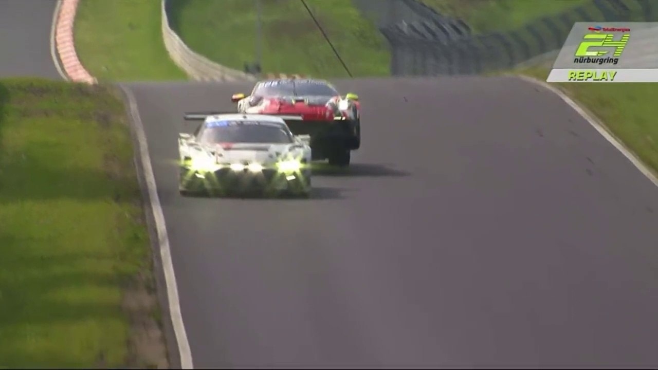 24H Nurburgring 2023 Race Di Martino Almost Flip CLR Le Mans 1999