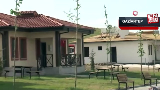 Gaziantep Nurdağı’nda köy evleri hızla tamamlanıyor