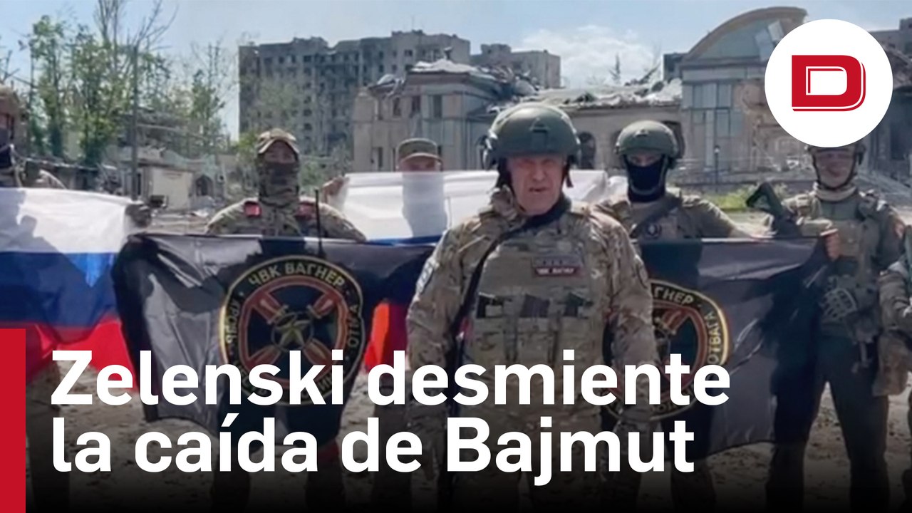 Zelenski desmiente la caída de Bajmut, pero señala que ya solo quedan ruinas de la ciudad