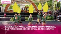 Kemeriahan Pawai Mataram Fashion Carnival, dari Parade Sinden hingga Replika Benteng Keraton